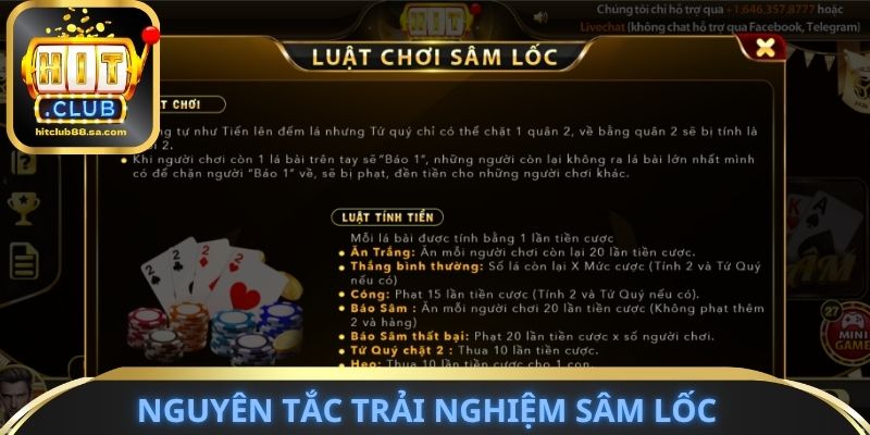 Nguyên tắc trải nghiệm Sâm Lốc